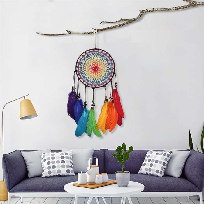 Regenbogen Traumfänger kaufen